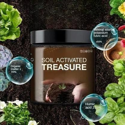 Soil Activated Treasure | Boost Plant Growth & Improve Soil Fertility200gram (Pack of 2)