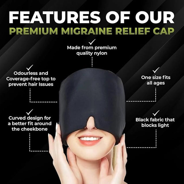 Migraine & Sinus Relief Compression Cap