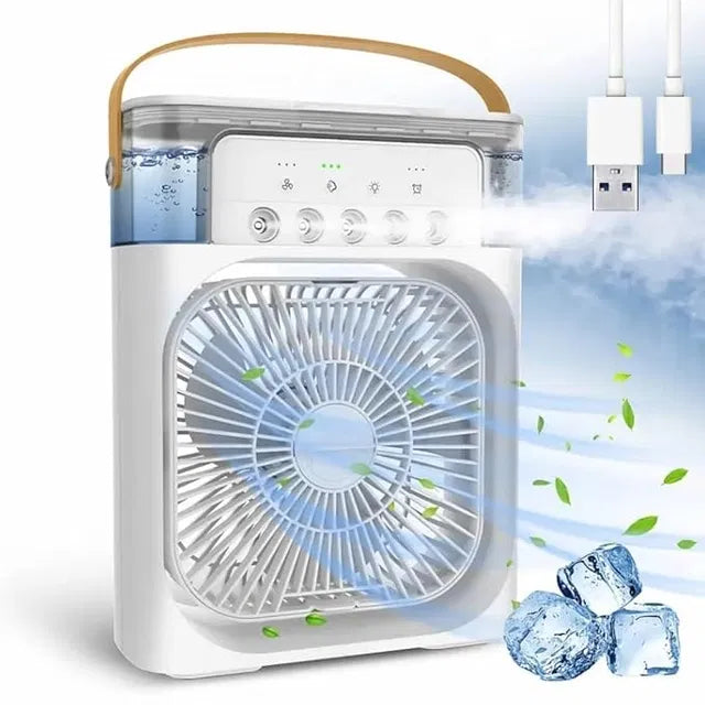 Smart Mini Air Cooler – Portable Cooling Fan for Home & Office