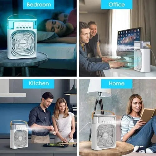 Smart Mini Air Cooler – Portable Cooling Fan for Home & Office