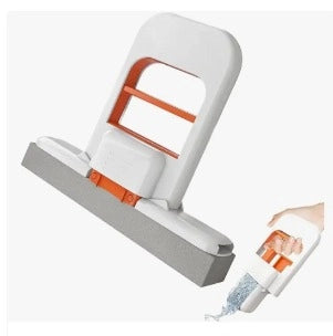 Mini Foldable Floor & Kitchen Mop | Compact Water Squeegee with Easy-Grip Handle (Pack of 1)
