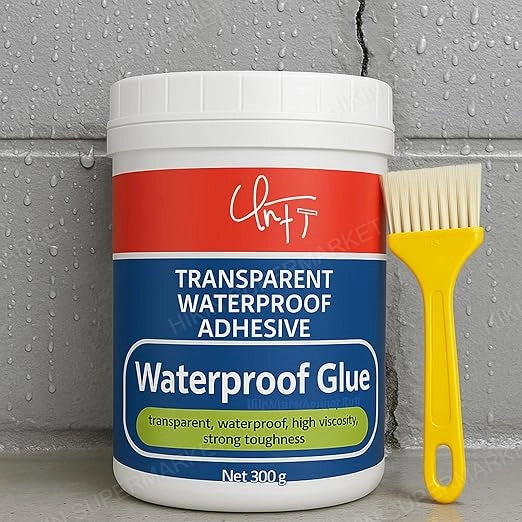 Transparent Waterproof Glue Plus Brush (Buy 1 Get 1 FREE)